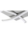 Mantra Nur Square Ceiling 34W LED 3000K, 2600lm, Silver/Frosted Acrylic/Polished Chrome