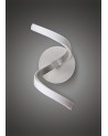 Mantra Nur Wall Lamp 10W LED 3000K, 850lm, Silver/Frosted Acrylic/Polished Chrome