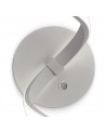 Mantra Nur Wall Lamp 10W LED 3000K, 850lm, Dimmable Silver/Frosted Acrylic/Polished Chrome