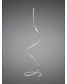 Mantra Nur XL Floor Lamp 20W LED 3000K, 1800lm, Dimmable Silver/Frosted Acrylic/Polished Chrome