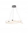 Mantra Infinity 2 Ceiling, 60W LED, 3000K, 4500lm, IP20, Chrome