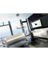 Mantra Infinity Pendant 30W LED 3000K, 2500lm, Silver/Polished Chrome/White Acrylic