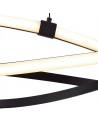 Mantra Infinity Pendant 60W LED 2800K, 4500lm, Brown Oxide/White Acrylic