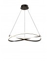 Mantra Infinity Pendant 42W LED 2800K, 3400lm, Brown Oxide/White Acrylic