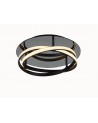 Mantra Infinity Flush 30W LED 2800K, 2500lm, Brown Oxide/White Acrylic