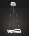 Mantra Infinity Blanco Pendant 30W LED 2800K, 2500lm, White/White Acrylic