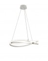 Mantra Infinity Blanco Pendant 60W LED 2800K, 4500lm, Dimmable White/White Acrylic