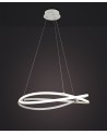 Mantra Infinity Blanco Pendant 60W LED 2800K, 4500lm, Dimmable White/White Acrylic