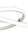 Mantra Infinity Blanco Pendant 42W LED 2800K, 3400lm, Dimmable White/White Acrylic