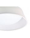 Mantra Nordica Ceiling 21W LED 45CM Off White 3000K, 2100lm, White Acrylic With Ivory White Shade