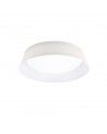 Mantra Nordica Ceiling, 3 Light E27 Max 20W, 45cm, White Acrylic With Ivory White Shade
