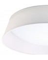 Mantra Nordica Ceiling, 9 Light E27 Max 20W, 90cm, White Acrylic With Ivory White Shade