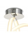 Mantra Armonia Semi Ceiling Vertical, 40W LED, 3000K, 3000lm, Polished Chrome/Frosted Acrylic