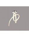 Mantra Armonia Semi Ceiling Vertical, 40W LED, 3000K, 3000lm, Polished Chrome/Frosted Acrylic