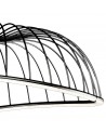 Celeste Pendant 81cm Round, 40W LED, 3000K, 2800lm, Black