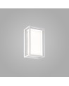 Chamonix Rectangular Ceiling/Wall Light, 9W LED, 3000K, 725lm, IP65, White