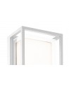 Chamonix Rectangular Ceiling/Wall Light, 9W LED, 3000K, 725lm, IP65, White