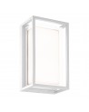 Chamonix Rectangular Ceiling/Wall Light, 9W LED, 3000K, 725lm, IP65, White