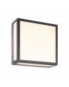 Bachelor Ceiling/Wall, 14W LED, 3000K, 1180lm, IP65, Dark Grey