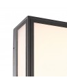 Bachelor Ceiling/Wall, 14W LED, 3000K, 1180lm, IP65, Dark Grey