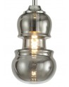 Mantra Sonata Pendant 15cm Round, 1 x E27 (Max 40W), Polished Chrome/Graphite