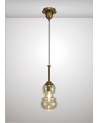 Mantra Sonata Pendant 15cm Round, 1 x E27 (Max 40W), Bronze