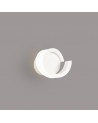 Tsunami 1 Light Round Wall Lamp, 12W LED, 3000K, 900lm, Sand White