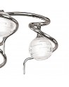 Mantra Dali Telescopic Pendant Semi Flush Convertible 6 Light G9, Polished Chrome