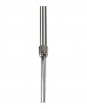 Mantra Dali Telescopic Pendant Semi Flush Convertible 6 Light G9, Polished Chrome