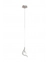 Mantra Dali Pendant 1 Light G9, Polished Chrome
