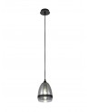 Irina Pendant 15cm Cone, 1 x E27 (Max 20W), Matt Black & Smoke
