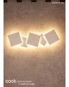Mantra Cook Wall Light, 12.5W LED, 3000K, 975lm, White