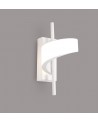 Mantra Tsunami 1 Light Spiral Wall Lamp, 12W LED, 3000K, 900lm, Sand White