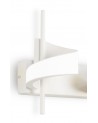 Mantra Tsunami 2 Light Spiral Wall Lamp, 24W LED, 3000K, 1800lm, Sand White