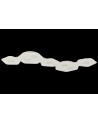 Mantra Area Ceiling, 7 x GX53 (Max 9W), Sand White