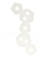 Mantra Area Ceiling, 7 x GX53 (Max 9W), Sand White