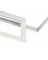Mantra Mural Ceiling, 48W LED, 3000K, 3840lm, IP20, Matt White