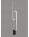 Mantra Mural Floor Lamp, 48W LED, 3000K, 3840lm, IP20, Matt White