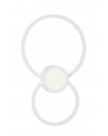 Mantra Mural Wall Lamp Circles, 24W, 3000K, 1440lm, White