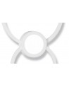 Mantra Mural Wall Lamp Circles, 24W, 3000K, 1440lm, White