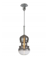 Mantra Sonata Pendant 29cm Round, 1 x E27 (Max 40W), Polished Chrome/Graphite