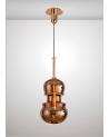 Mantra Sonata Pendant 29cm Round, 1 x E27 (Max 40W), Copper