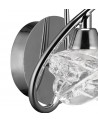 Mantra Maremagnum Wall Lamp Switched 1 Light G9, Polished Chrome