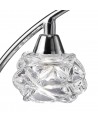 Mantra Maremagnum Table Lamp 1 Light G9, Polished Chrome