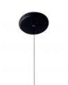 Mantra Orion 1 Light Pendant, 8W LED, 3000K, 590lm, Black/Antique Brass