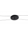 Mantra Orion 4 Light Linear Pendant , 32W LED, 3000K, 1770lm, Black,/Antique Brass