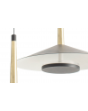 Mantra Orion 2 Light Linear Pendant , 16W LED, 3000K, 1180lm, Black,/Antique Brass