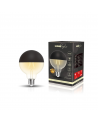 Classic Deco LED Black Top 80mm E27 Dimmable 220-240V 4W 2700K, 330lm, Black/Clear Finish