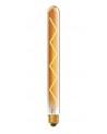 Classic Deco LED 280mm Tubular E27 Dimmable 6W Warm White 1800K, 500lm, Gold Glass