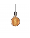 Classic Deco LED Globe 95mm/S E27 Dimmable 5W 1800K Extra Warm White, 280lm, Gold Finish